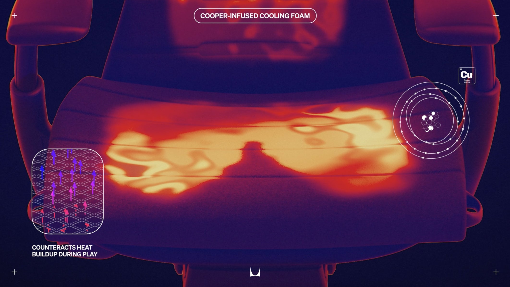 銅を配合したクーリングフォーム