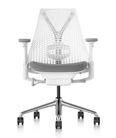 セイルチェア * ホワイトフレーム/ポリッシュドベース