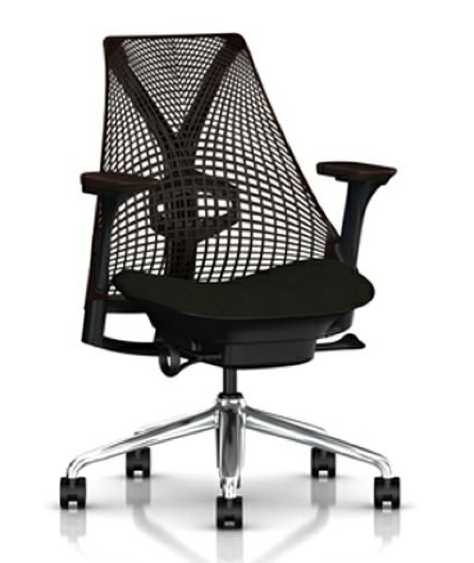 セイルチェア * ブラックフレーム/ポリッシュドベース