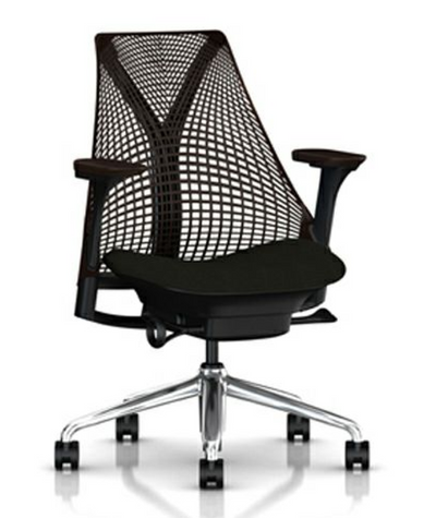 セイルチェア * ブラックフレーム/ポリッシュドベース