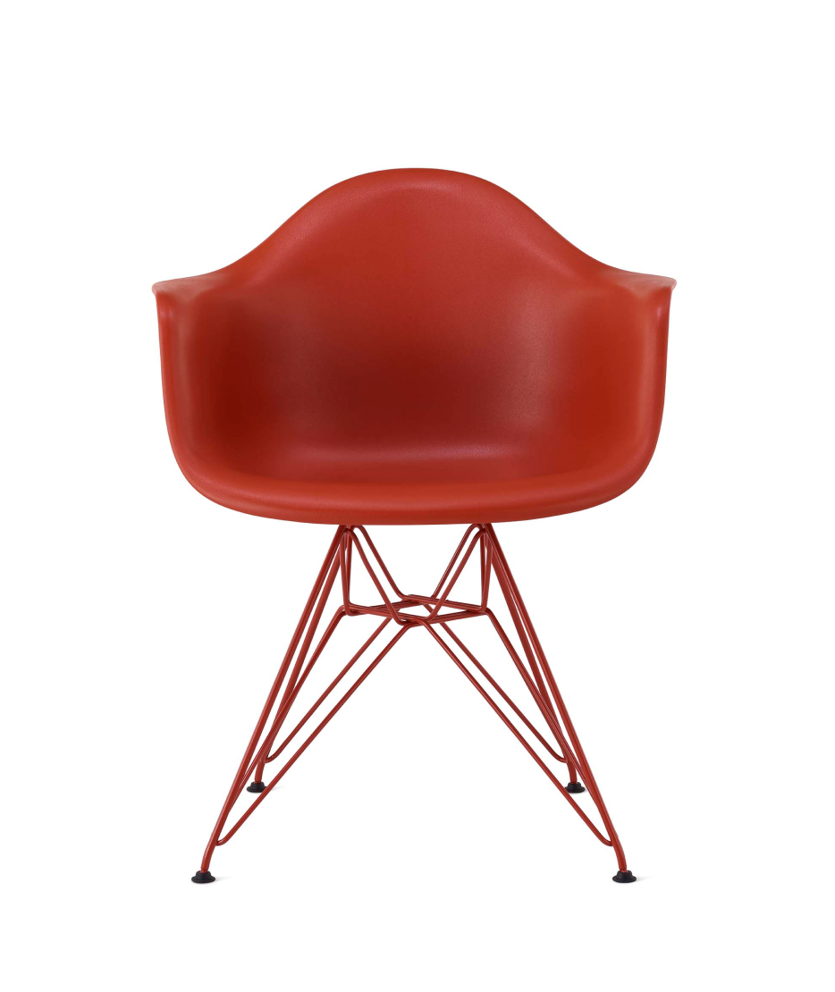 イームズプラスチックシェルアームチェア - Herman Miller X HAY