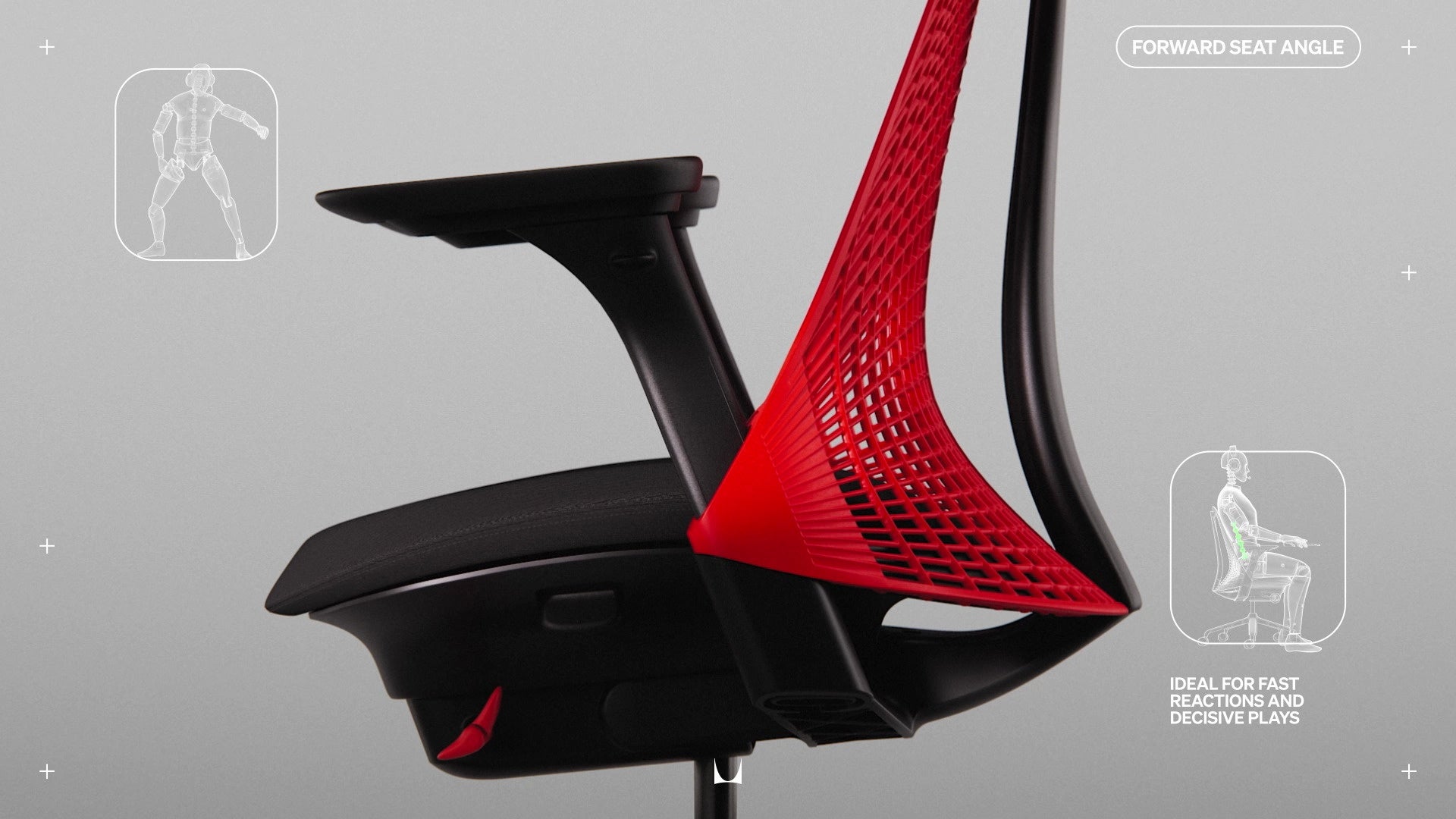 前傾シートアングル