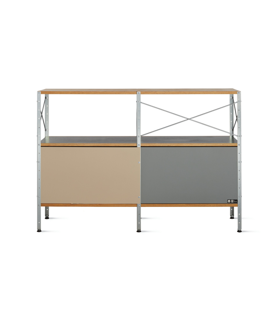 イームズストレージユニット 2段2列ドア付き