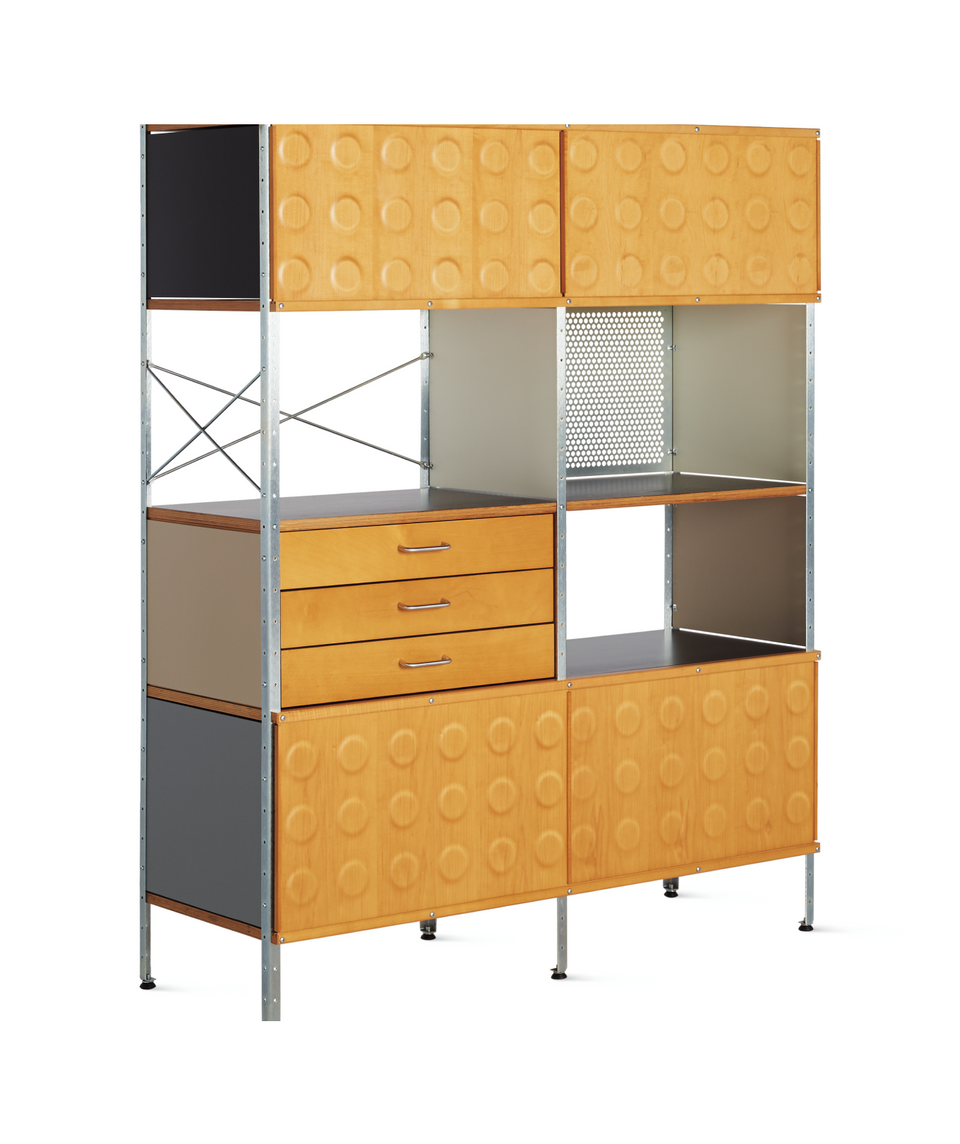 イームズストレージユニット 4段2列|ハーマンミラーストア イームズストレージユニット 4段2列|ハーマンミラーストア