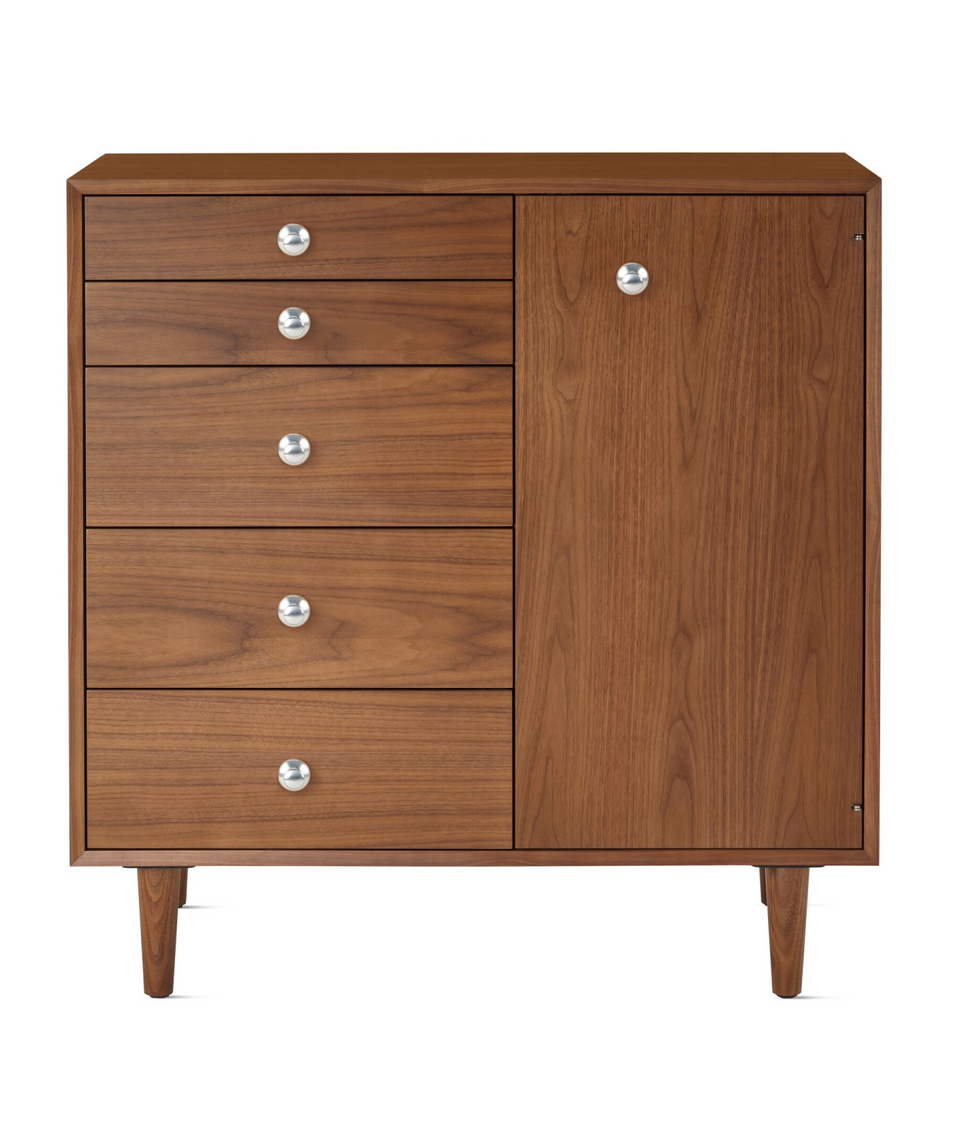 ネルソンベーシックキャビネットシリーズ - 1ドア＆5ドロワー