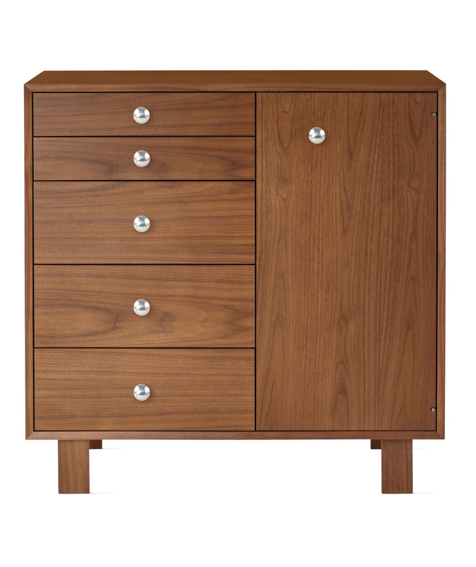 ネルソンベーシックキャビネットシリーズ - 1ドア＆5ドロワー