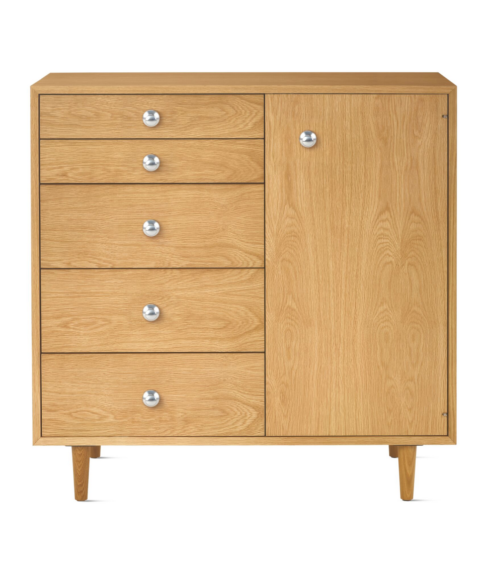 ネルソンベーシックキャビネットシリーズ - 1ドア＆5ドロワー