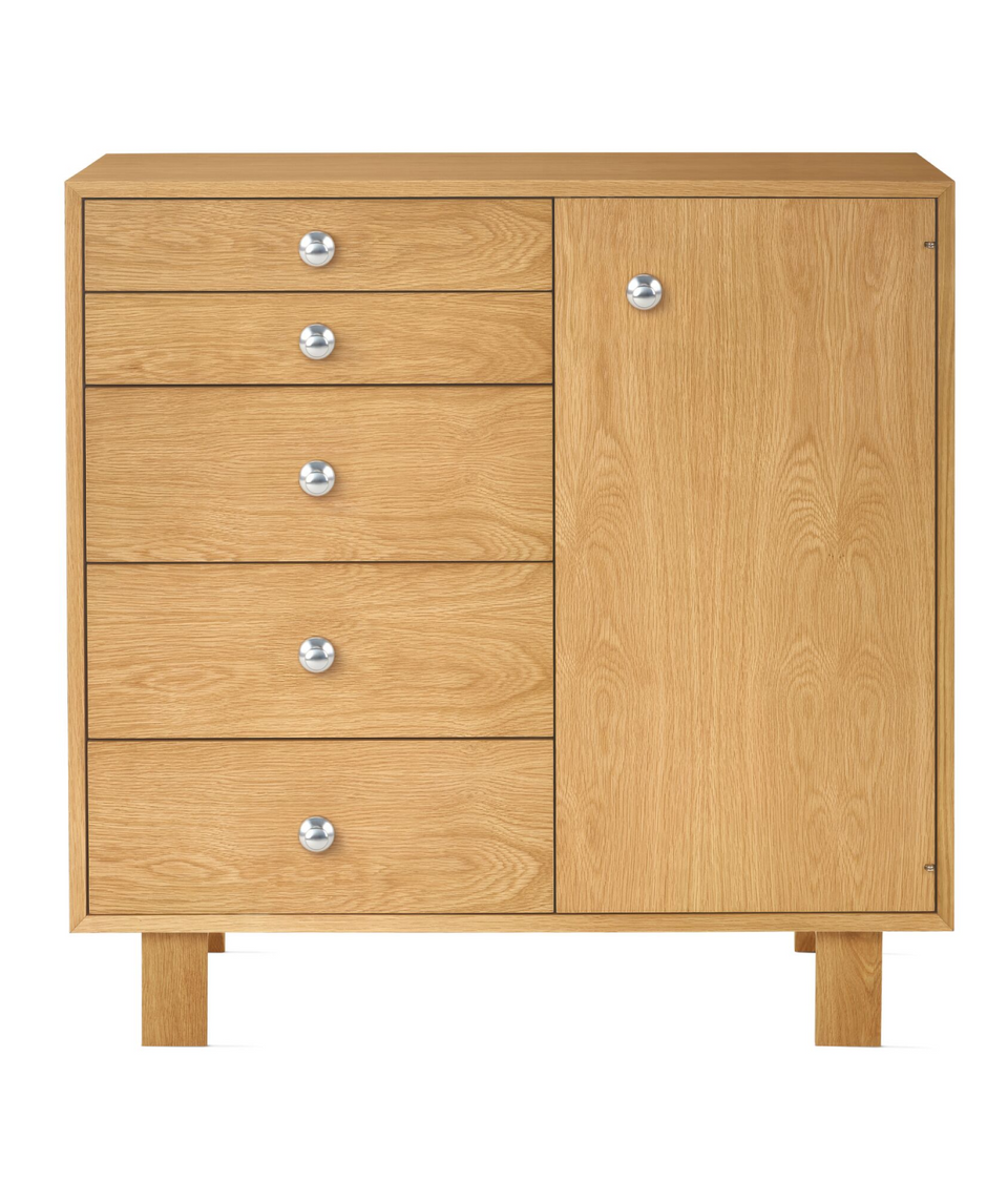 ネルソンベーシックキャビネットシリーズ - 1ドア＆5ドロワー