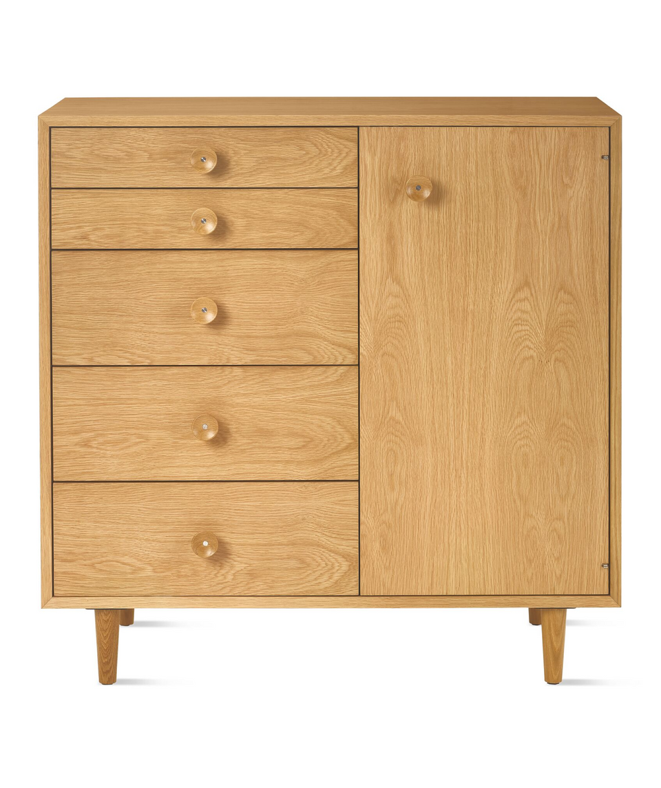 ネルソンベーシックキャビネットシリーズ - 1ドア＆5ドロワー