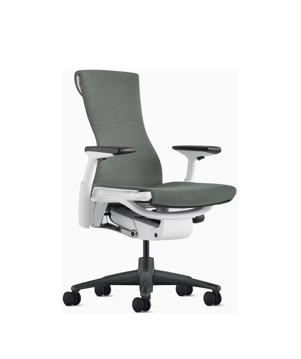 エンボディチェア - ホワイト/グラファイト|ハーマンミラーストア エンボディチェア - ホワイト/グラファイト|ハーマンミラーストア
