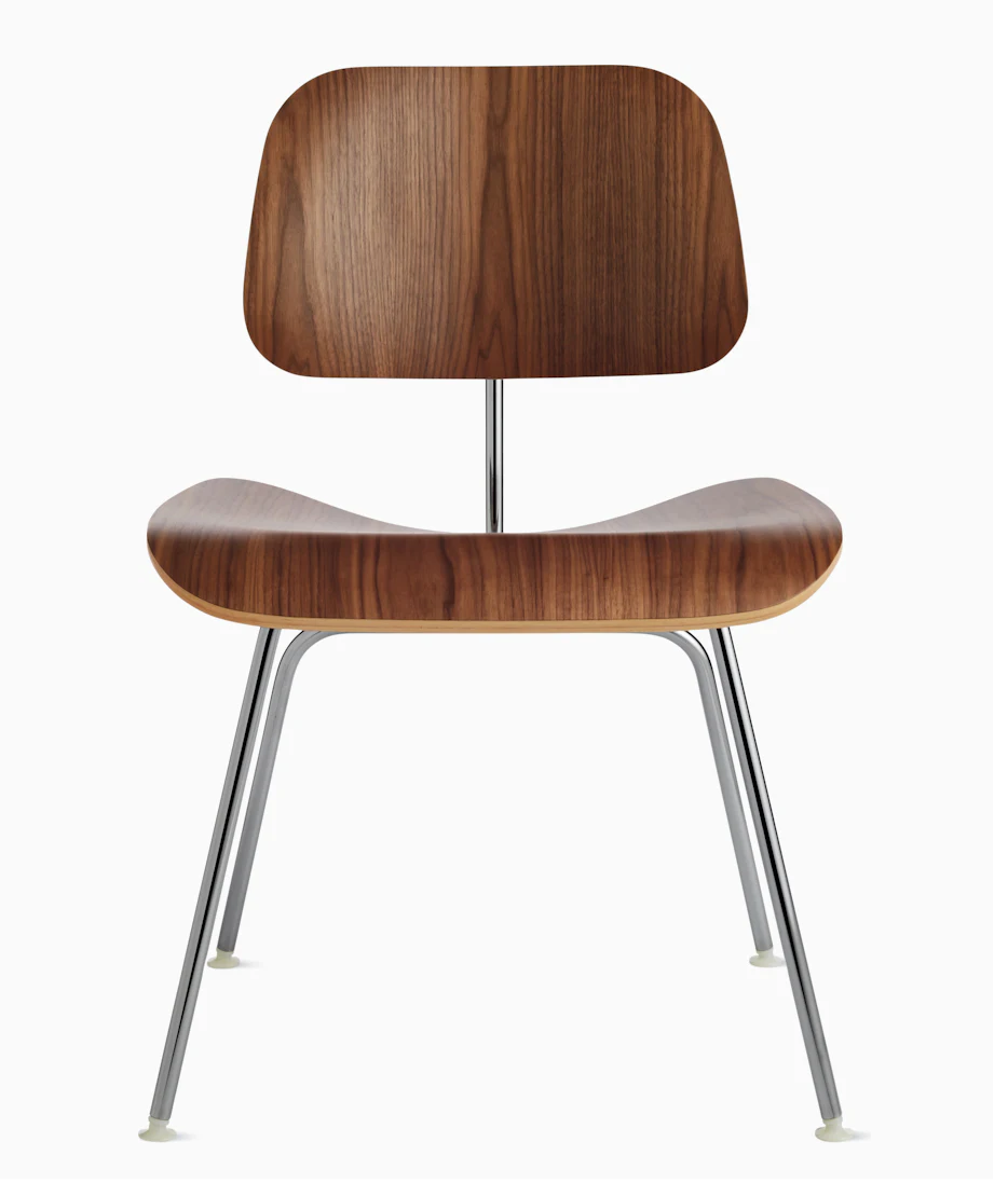 ダイニングチェア Herman Miller Eames イームズプライウッドダイニングチェア - メタルレッグ