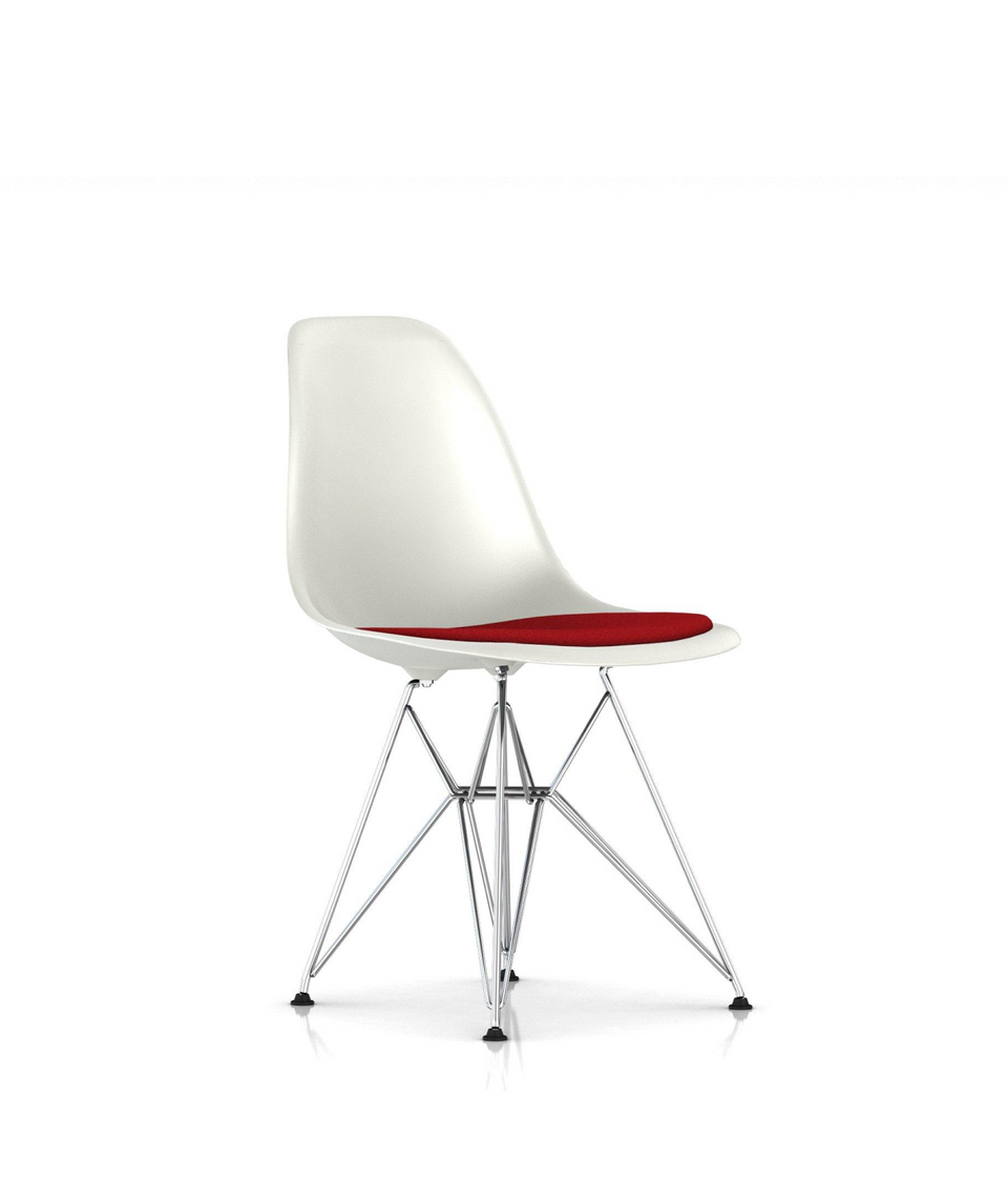 イームズプラスチックシェルサイドチェア - シートパッド