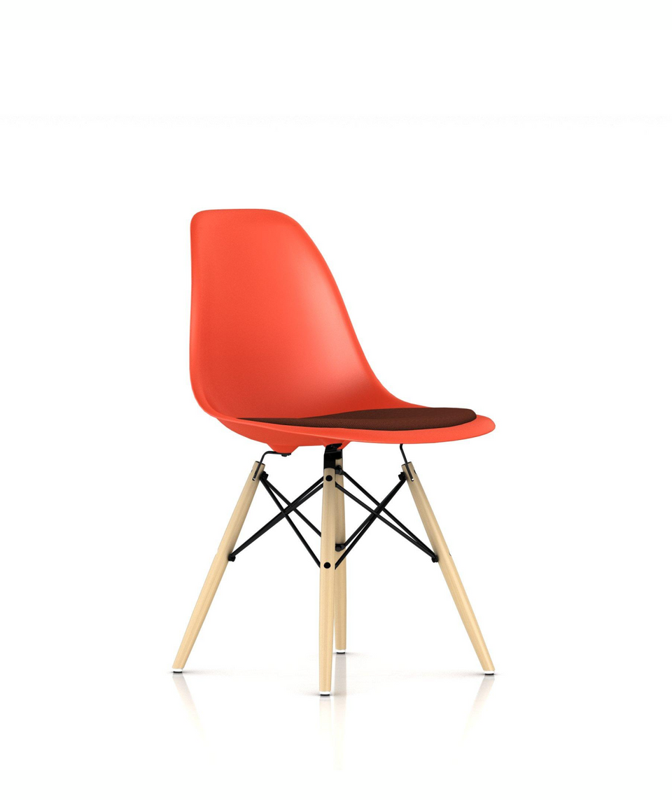 イームズプラスチックシェルサイドチェア - シートパッド