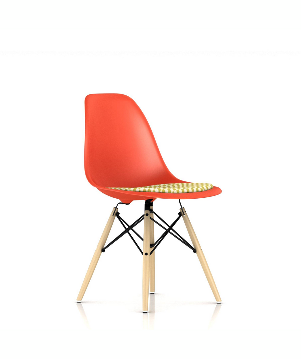 イームズプラスチックシェルサイドチェア - シートパッド|ハーマン イームズプラスチックシェルサイドチェア - シートパッド|ハーマン