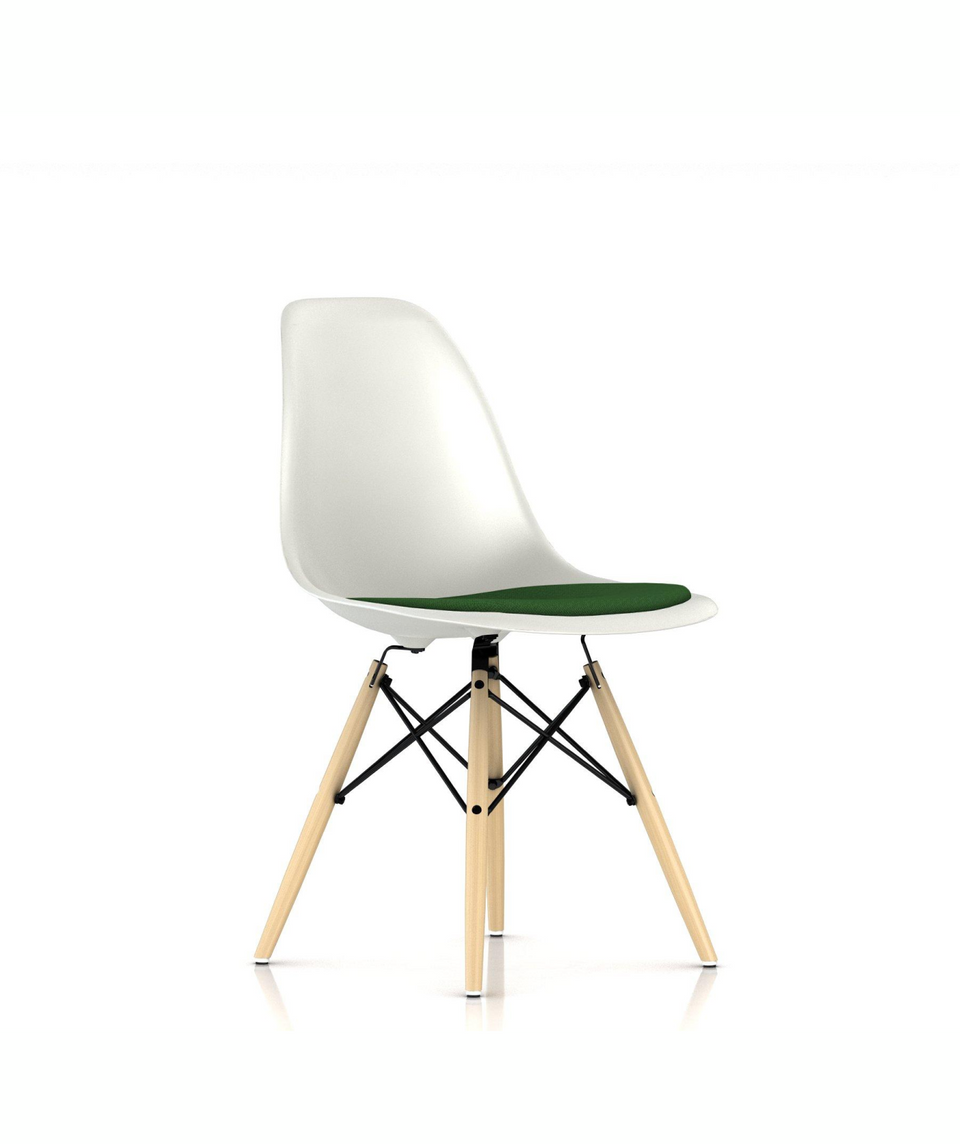 イームズプラスチックシェルサイドチェア - シートパッド