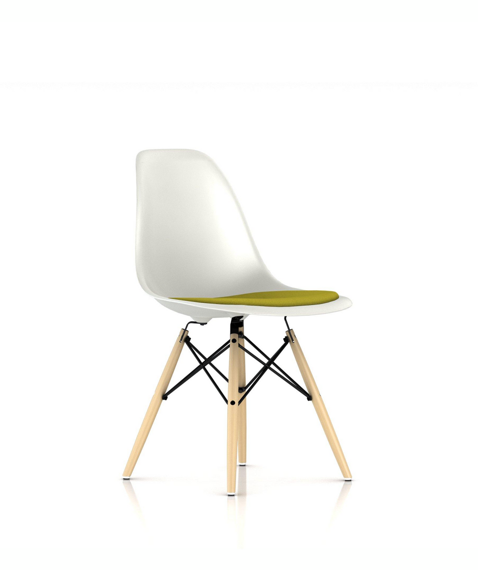 イームズプラスチックシェルサイドチェア - シートパッド