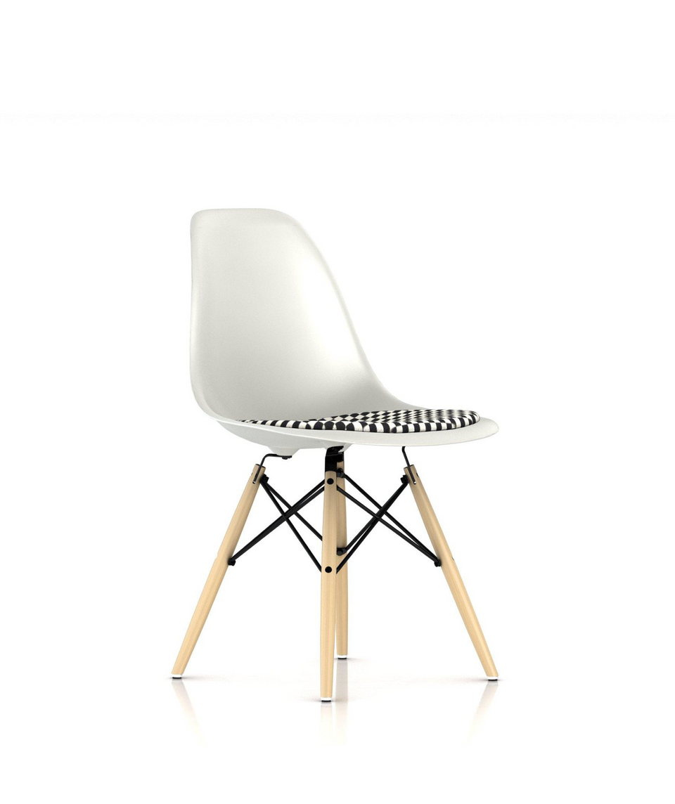 イームズプラスチックシェルサイドチェア - シートパッド