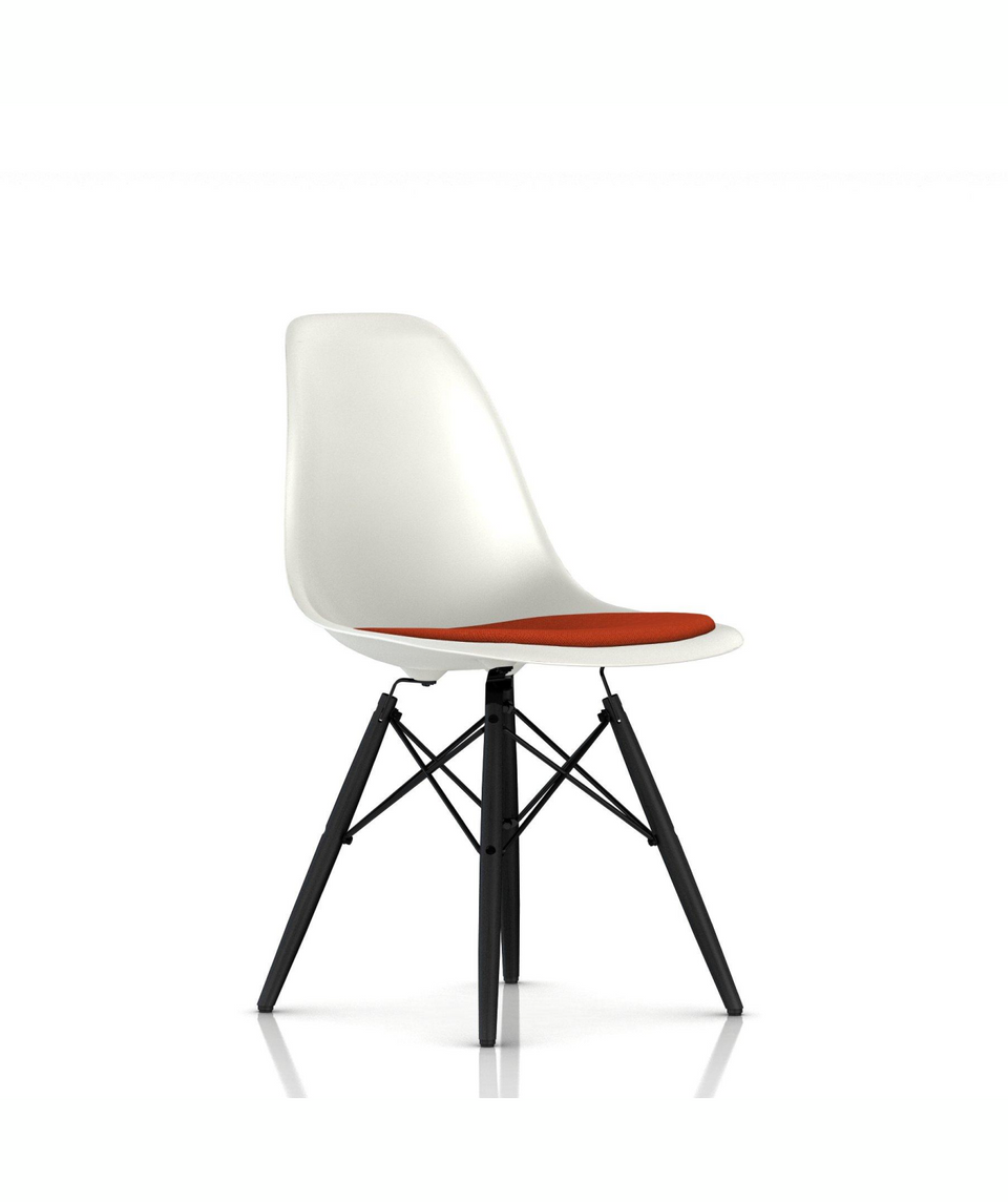 イームズプラスチックシェルサイドチェア - シートパッド