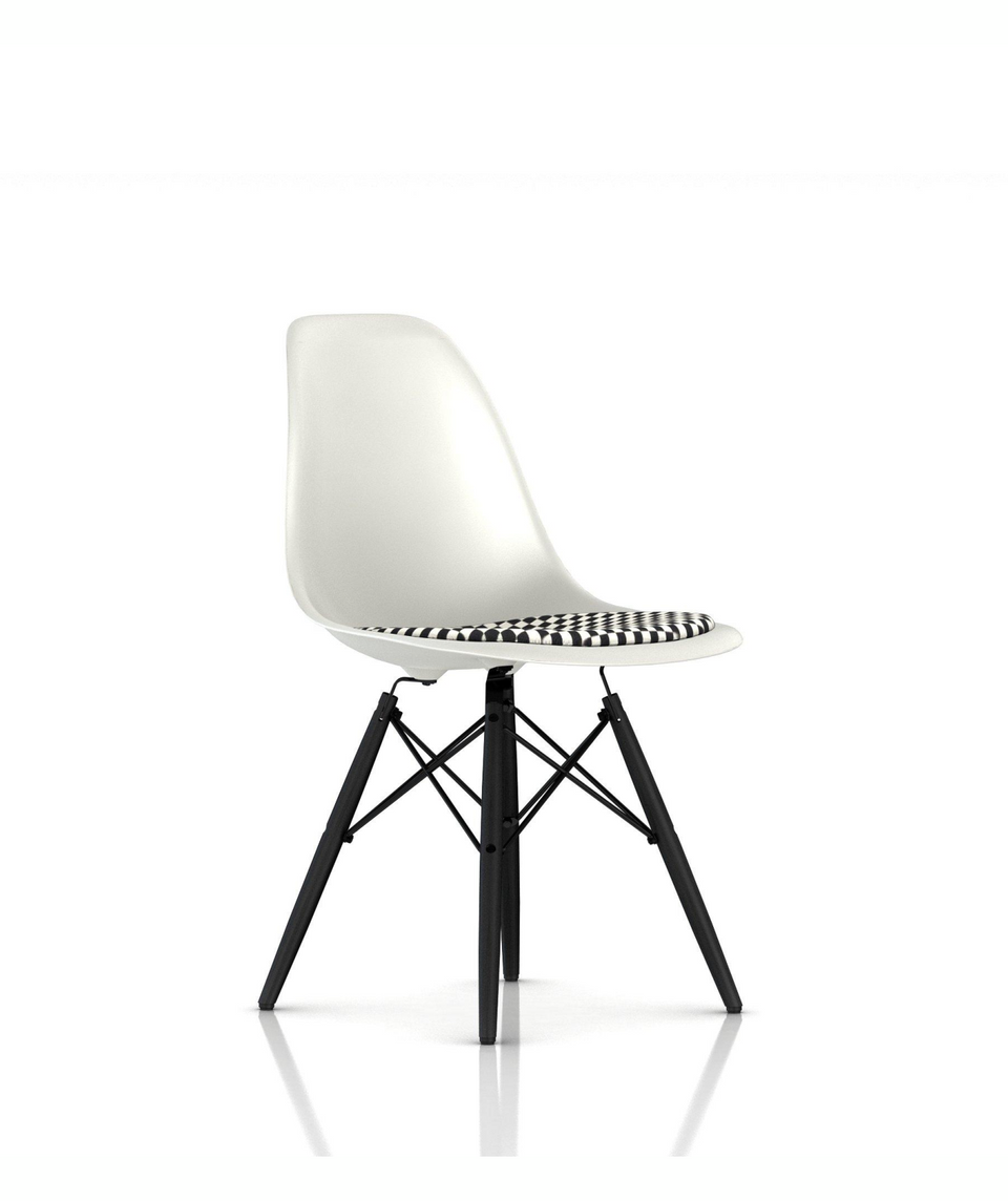 イームズプラスチックシェルサイドチェア - シートパッド