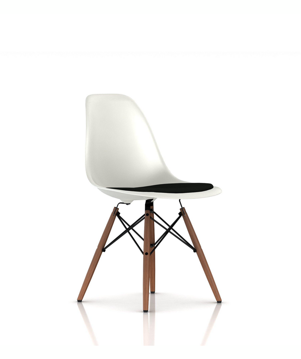 イームズプラスチックシェルサイドチェア - シートパッド