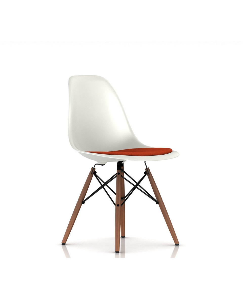 イームズプラスチックシェルサイドチェア - シートパッド