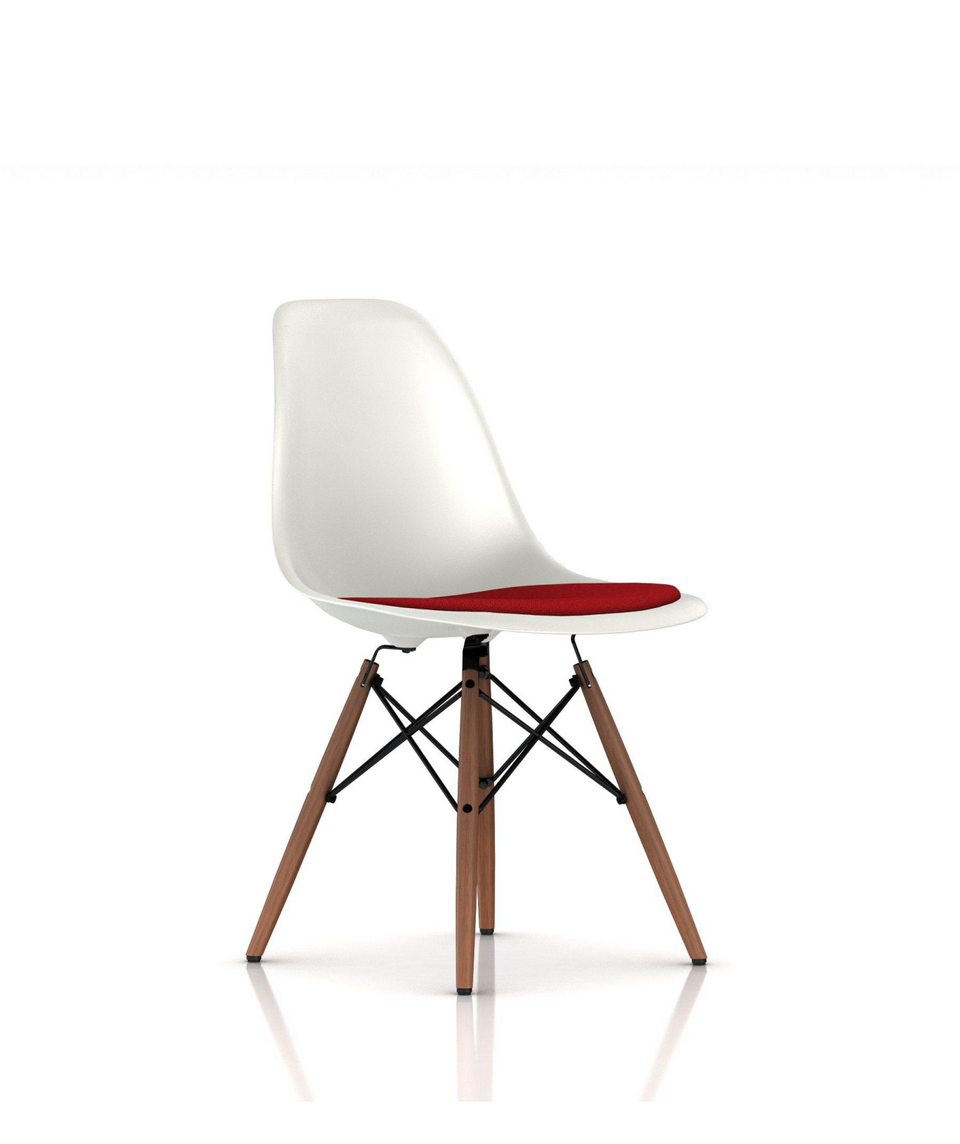 イームズプラスチックシェルサイドチェア - シートパッド