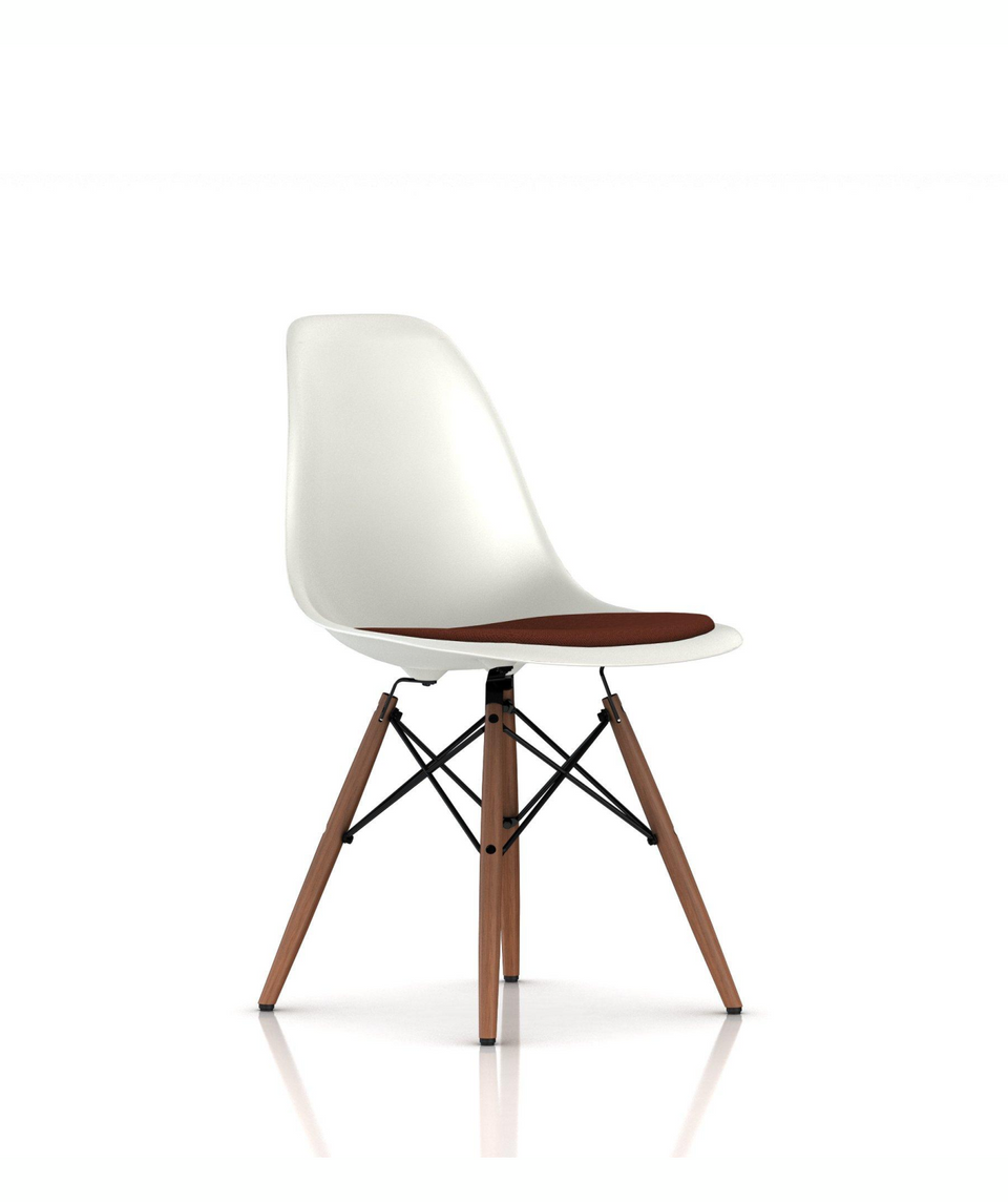 イームズプラスチックシェルサイドチェア - シートパッド