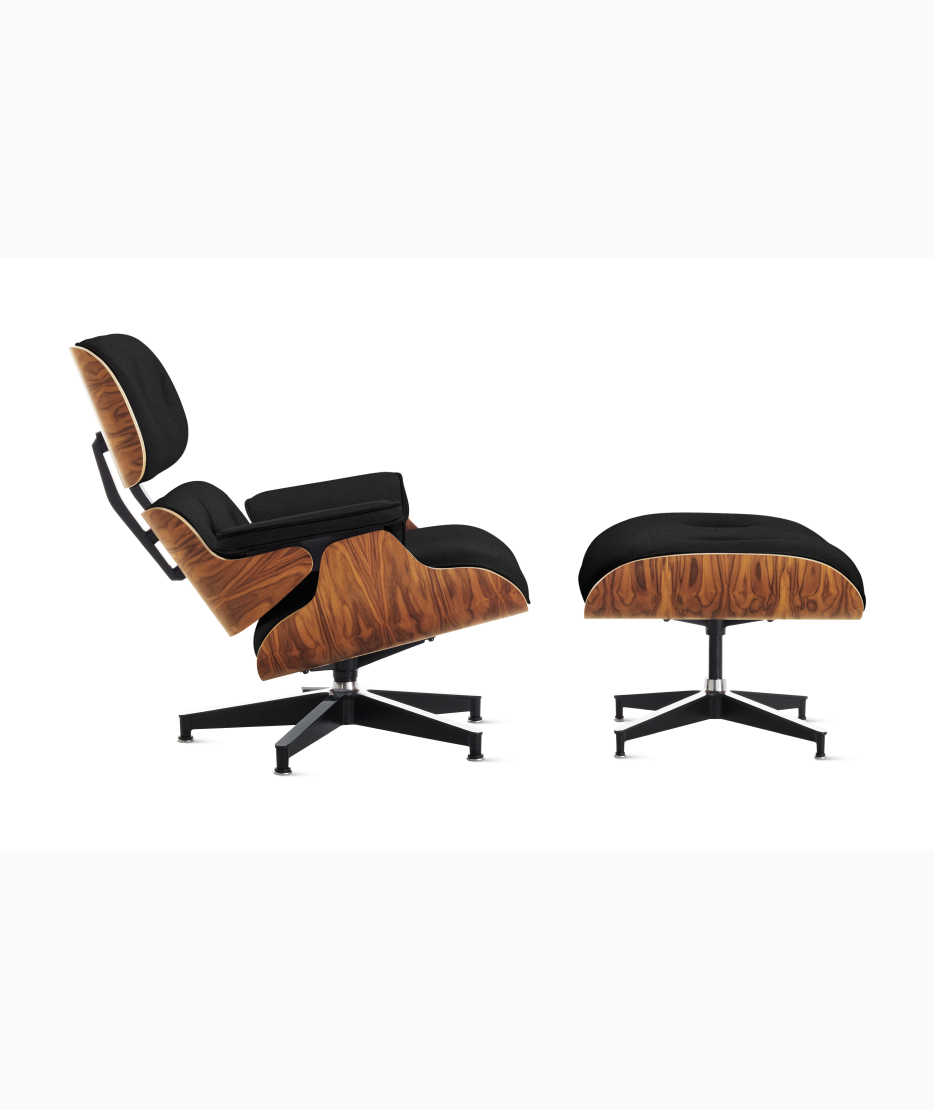 【通常在庫品】イームズラウンジチェア&オットマン - トール
