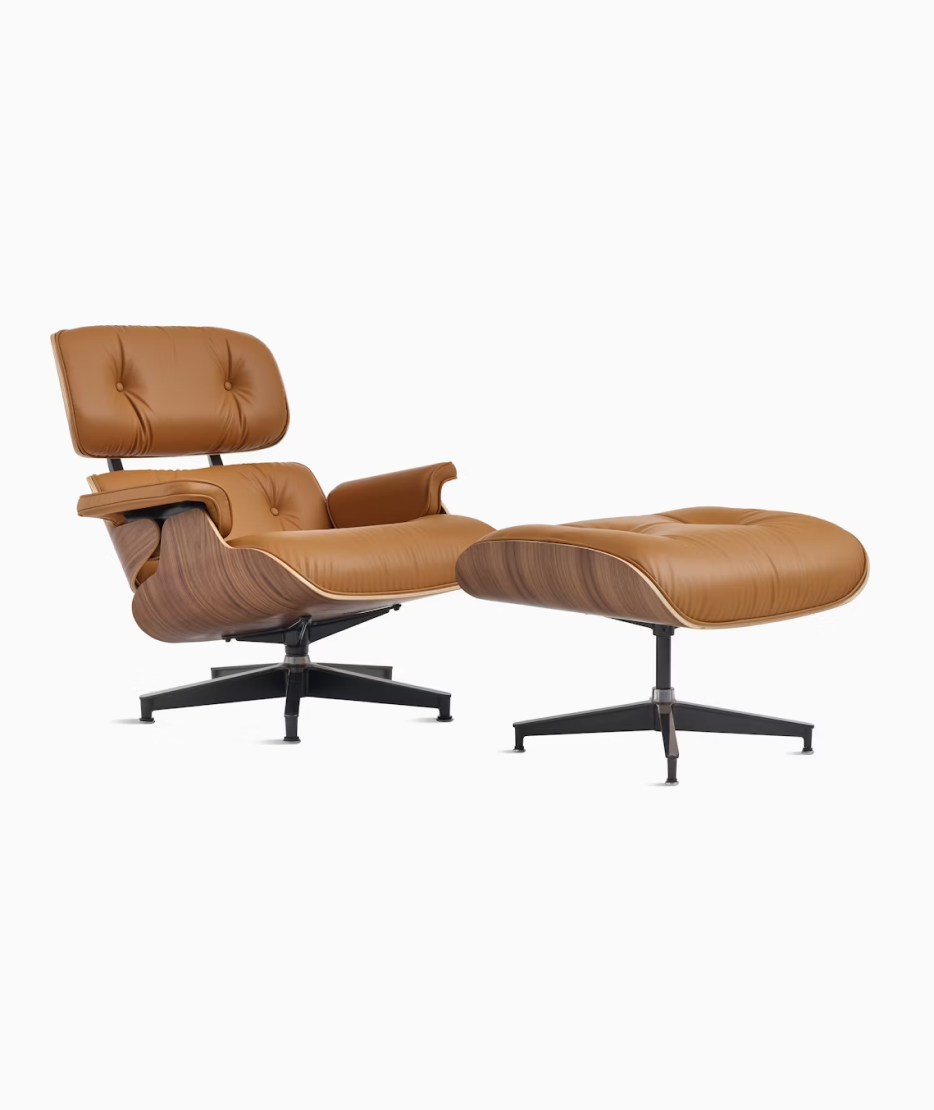 イームズラウンジチェア&オットマン バンブー