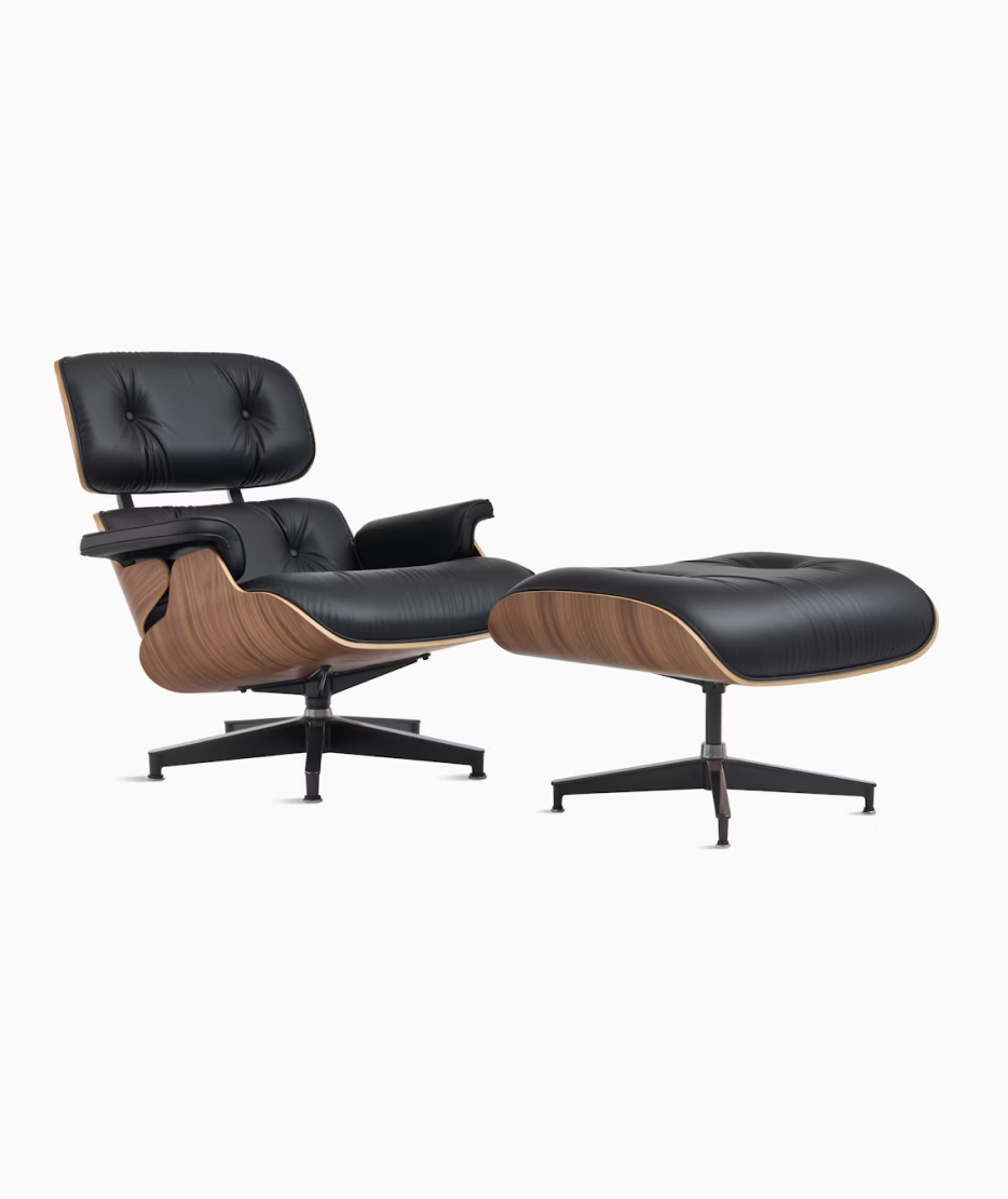 イームズラウンジチェア&オットマン バンブー