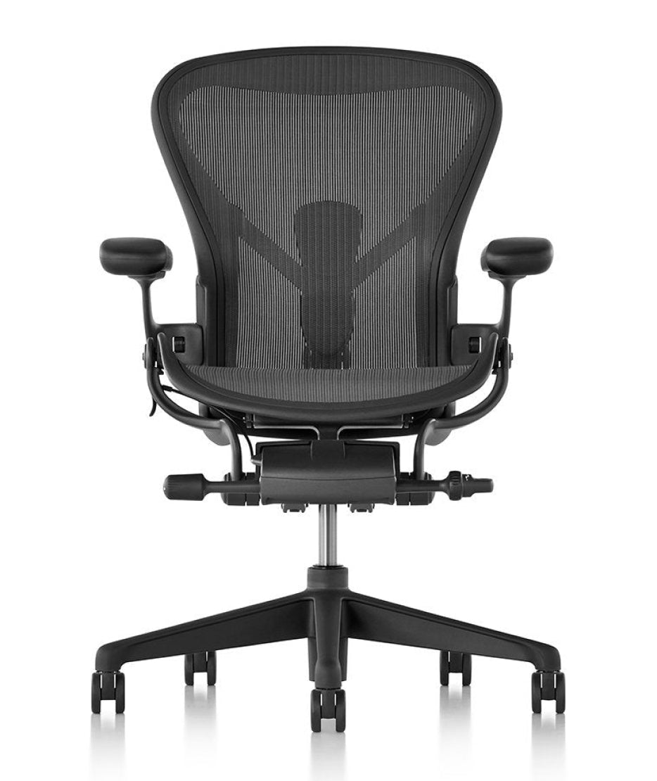 直売卸売アーロンチェア Bサイズ ポスチャーフィット Herman Miller デスクチェア