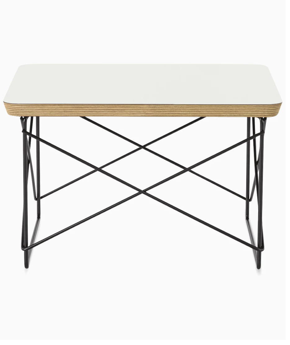 即納即納ハーマンミラー イームズ　LTR ワイヤーベーステーブル サイドテーブル・ナイトテーブル・ローテーブル