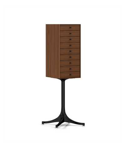 ネルソンミニチュアチェスト - 9ドロワー *ペデスタルベース付