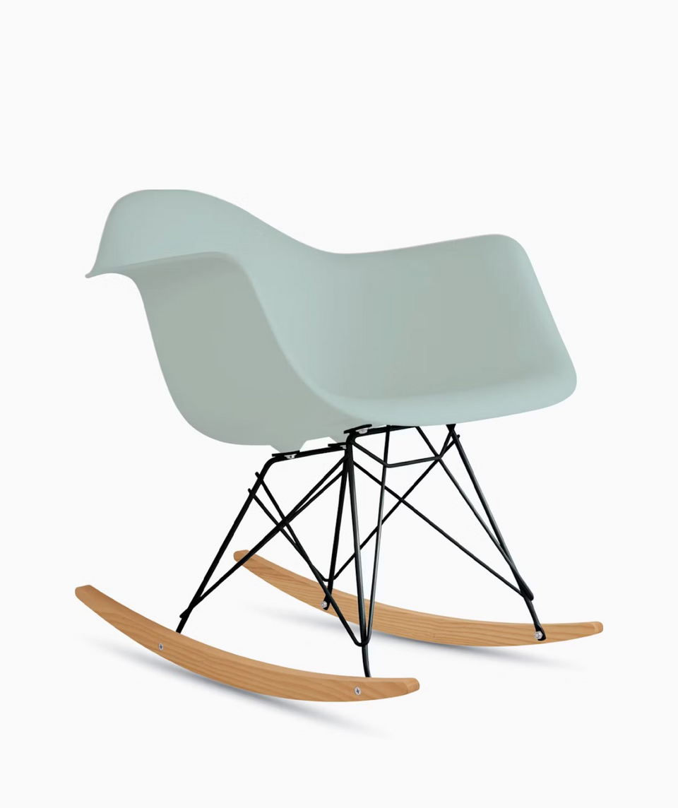 HermanMiller ハーマンミラー アームシェルチェア ロッカーベース イームズプラスチックシェルアームチェア - ロッカーベース