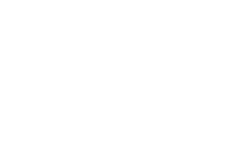 White outline drawings shwoing the size difference of the 3  Aeron office chairs  A, B & C on a blue background