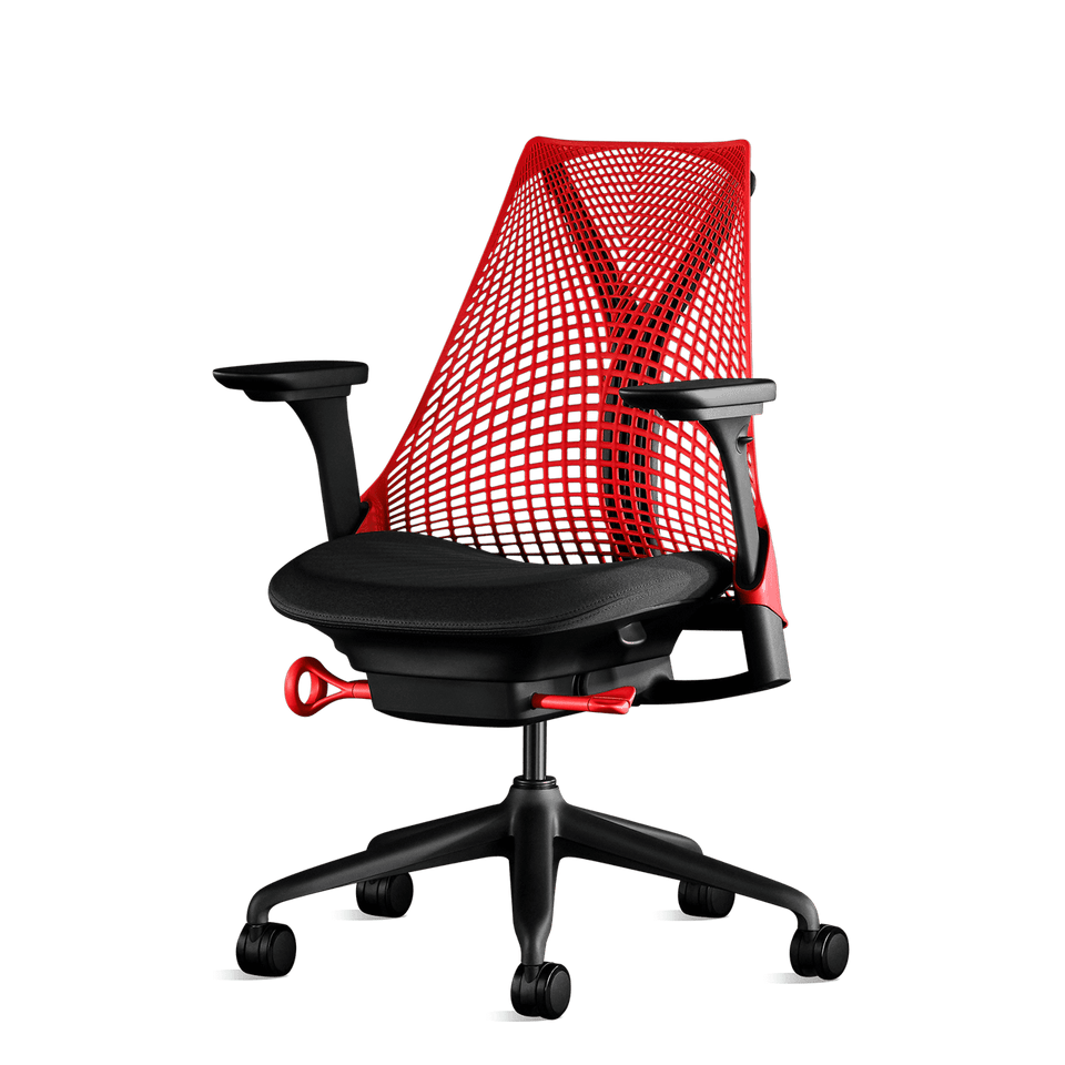3ハーマンミラー セイルチェア SAYL Chairs レッド 赤 2017年製 セイルチェア ゲーミングエディション *レッド|ハーマンミラー