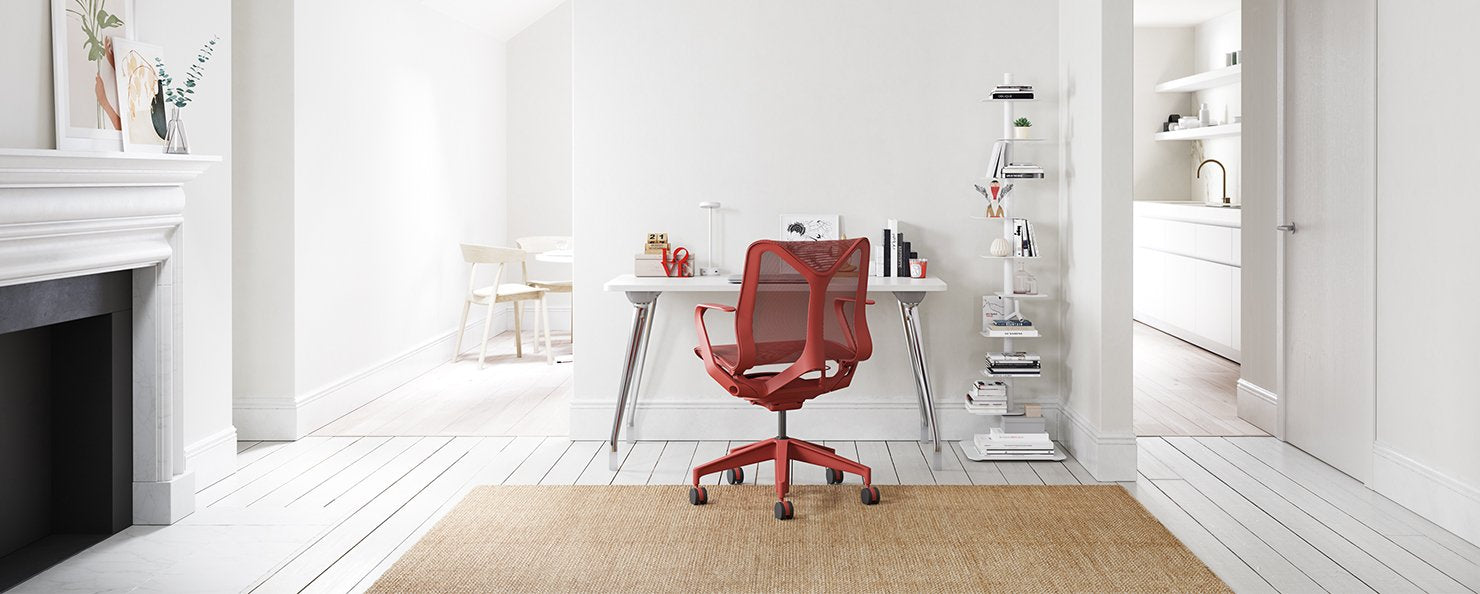 Home office setting in Herman Miller retail space