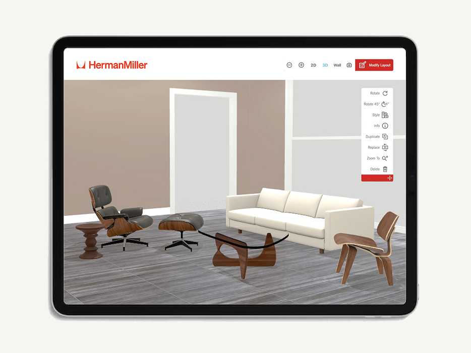 ステップ3：3D画像化によるルームデザイン