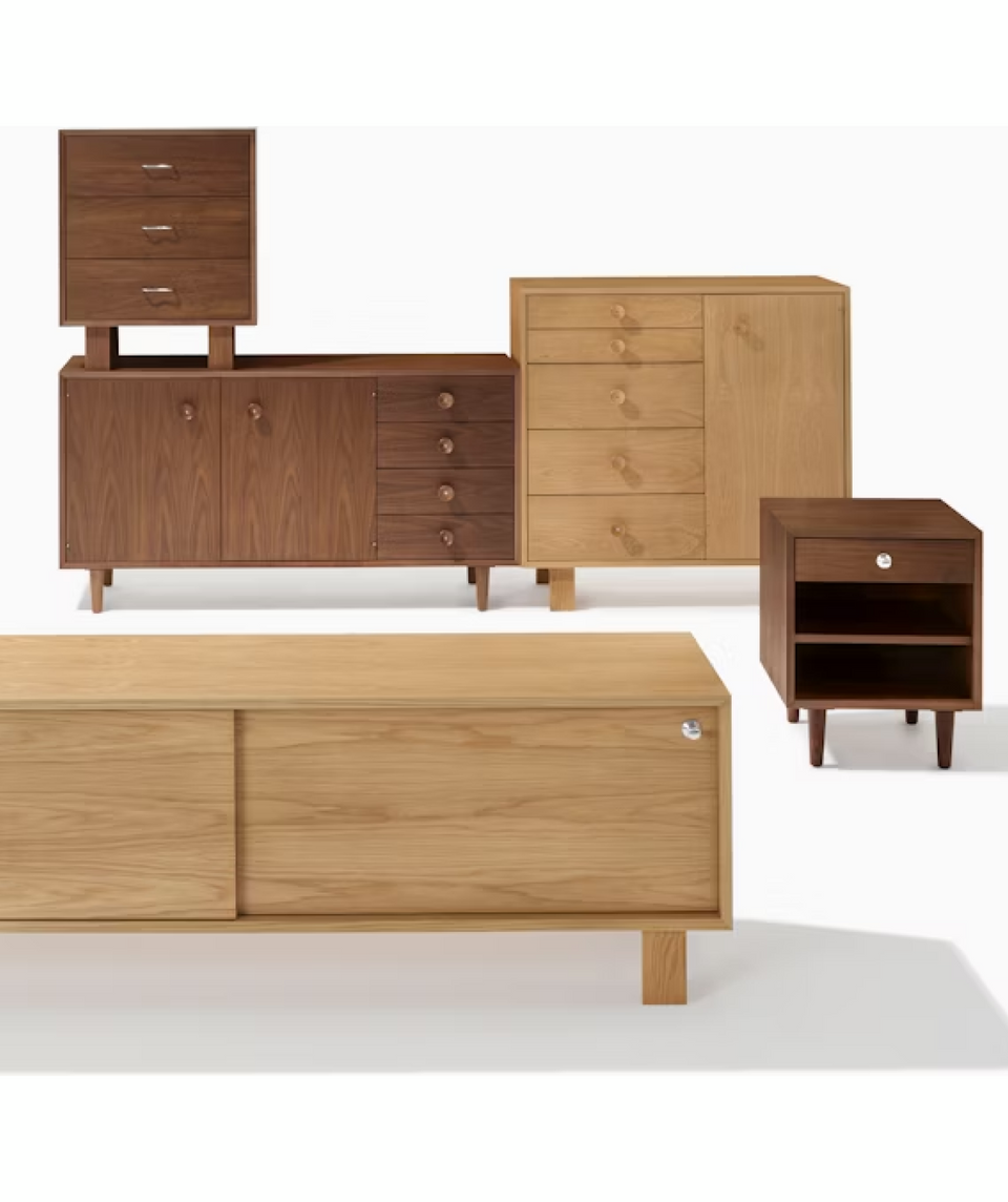 ネルソンベーシックキャビネットシリーズ - 1ドア＆5ドロワー