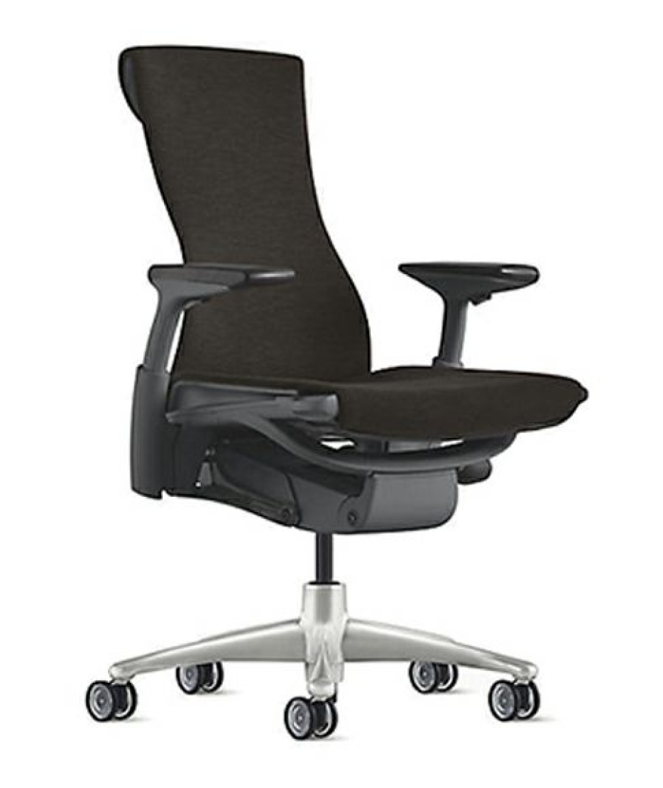 エンボディチェア - グラファイト/チタニウムカラー | ハーマンミラー エンボディチェア - グラファイト/チタニウムカラー | ハーマンミラー