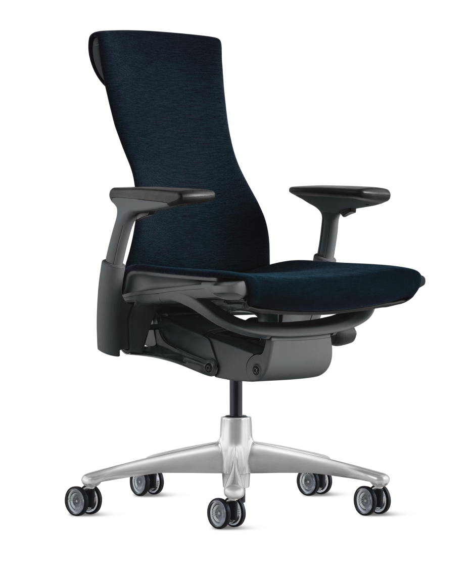 エンボディチェア - グラファイト/チタニウムカラー | ハーマンミラー エンボディチェア - グラファイト/チタニウムカラー | ハーマンミラー