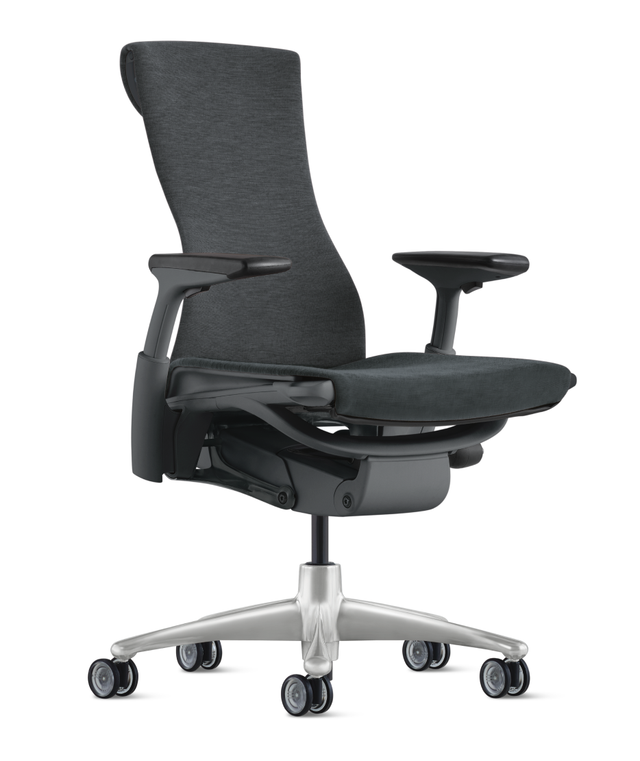エンボディチェア - グラファイト/チタニウムカラー | ハーマンミラー エンボディチェア - グラファイト/チタニウムカラー | ハーマンミラー