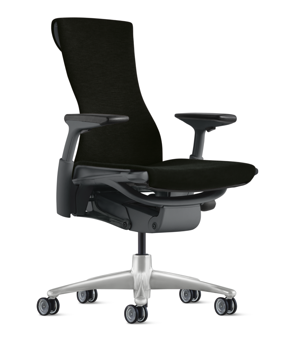 エンボディチェア - グラファイト/チタニウムカラー | ハーマンミラー エンボディチェア - グラファイト/チタニウムカラー | ハーマンミラー