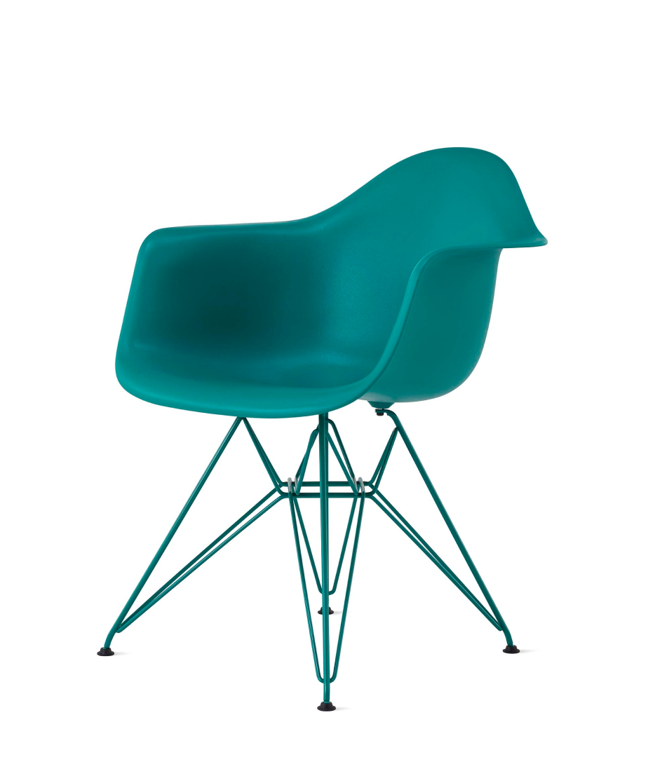 イームズプラスチックシェルアームチェア - Herman Miller X HAY