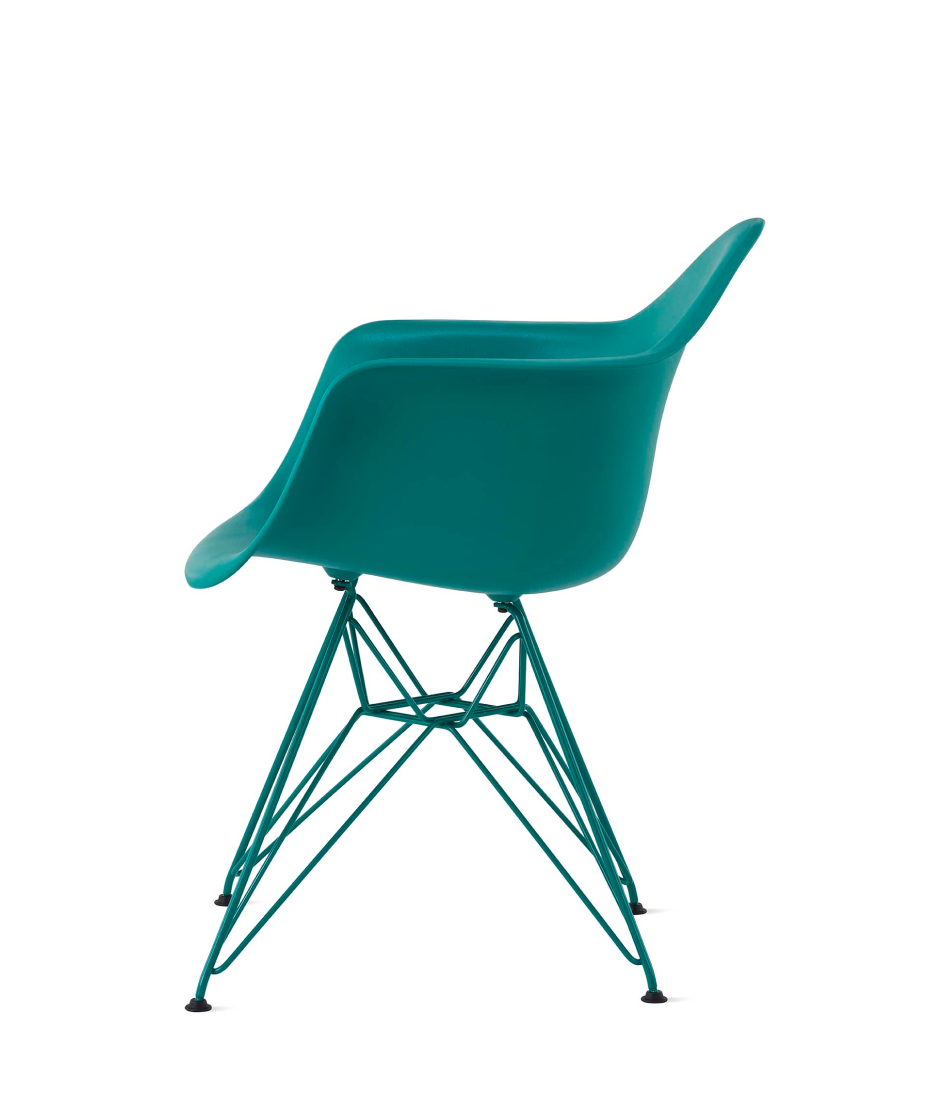 イームズプラスチックシェルアームチェア - Herman Miller X HAY