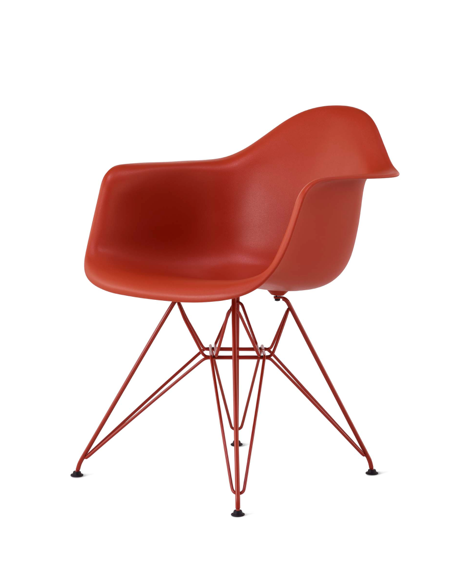 イームズプラスチックシェルアームチェア - Herman Miller X HAY