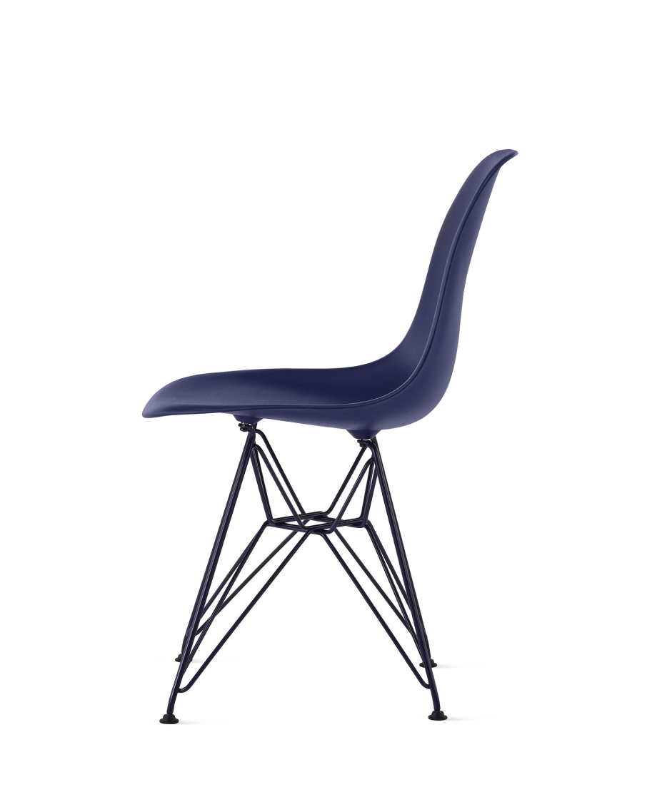 Herman Miller イームズ サイドシェルチェア ブラック Hベース付 Herman Miller イームズ サイドシェルチェア ブラック Hベース付