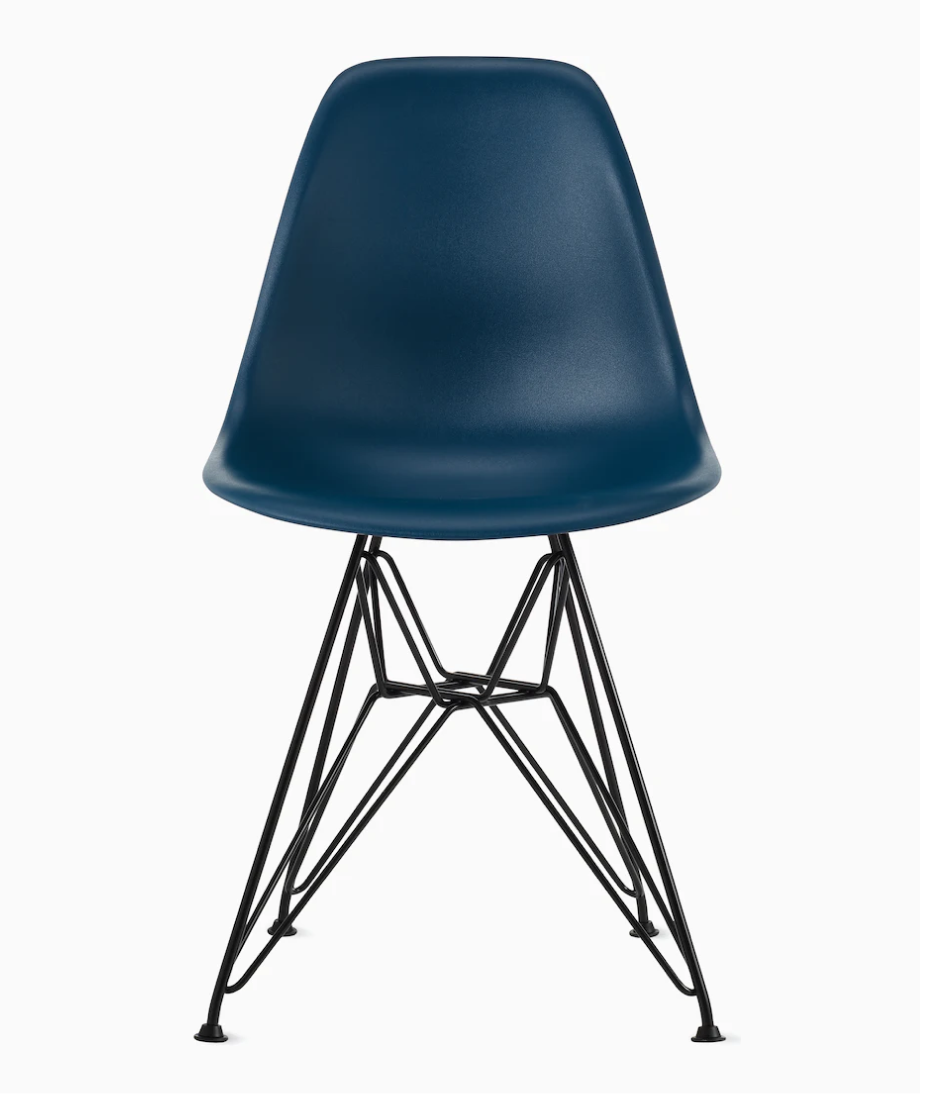 ハーマンミラー サイドシェルチェア イームズ エッフェルベース ブルー ハーマンミラー サイドシェルチェア イームズ エッフェルベース ブルー