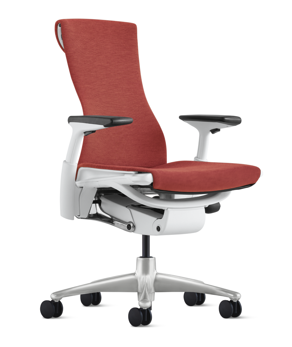 エンボディチェア * ホワイト/チタニウム エンボディチェア * ホワイト/チタニウム